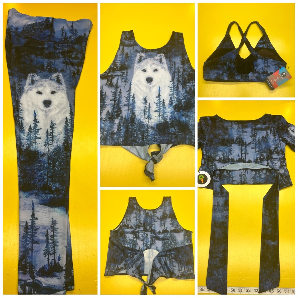 Yoga Democracy Lone Wolf 4 Piece Set L/XL